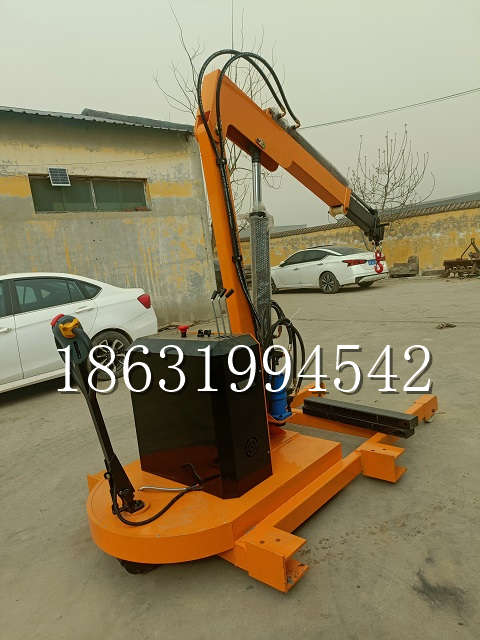 平谷区自卸车厢随车吊 自制轮式四不像起重机 四驱平板吊 5吨 贵盛