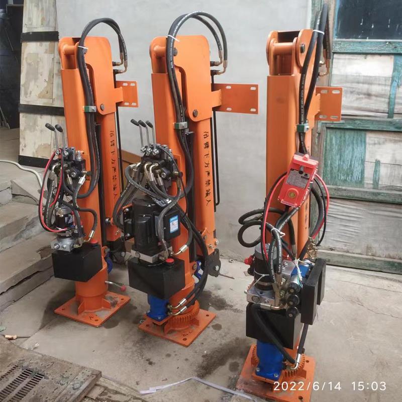 平谷区重汽蓝牌随车吊 3.2吨 国六动力强 液压驱动 农用自卸起重机